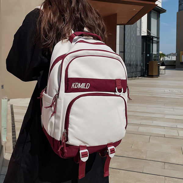 Suur tekstiilist seljakott naistele ja meestele