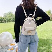 Naiste ökonahast miniseljakott metallist kaunistuse ja tõmblukuga