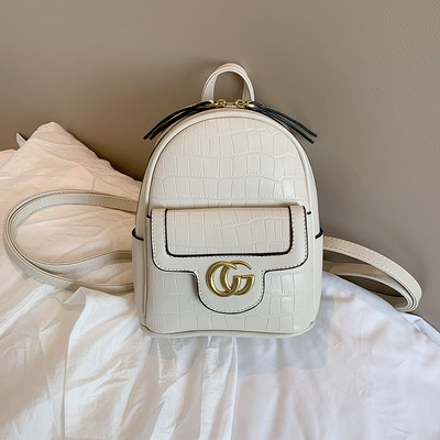 Naiste ökonahast miniseljakott metallist kaunistuse ja tõmblukuga