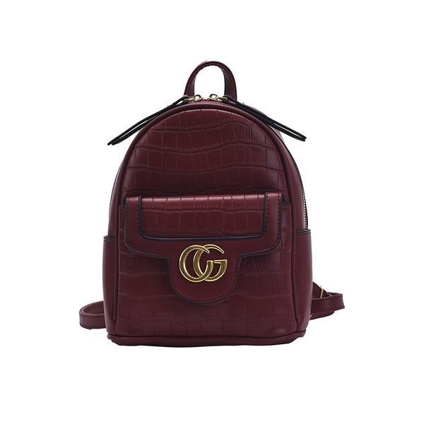 Naiste ökonahast miniseljakott metallist kaunistuse ja tõmblukuga