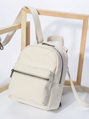 Naiste igapäevane kahevärviline lukuga seljakott