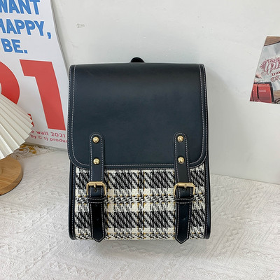 Naiste kandiline metallist pandlaga seljakott