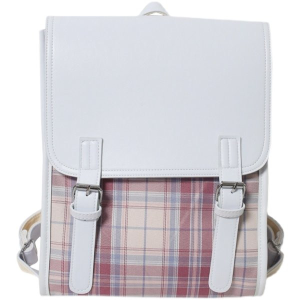 Naiste ruuduline pandlaga seljakott