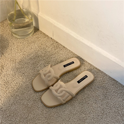 Ежедневни чехли с равна подметка - в четири цвята