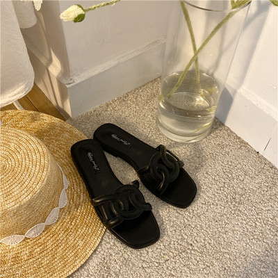 Ежедневни чехли с равна подметка - в четири цвята