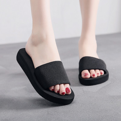 Дамски ежедневни чехли с равна подметка в два модела