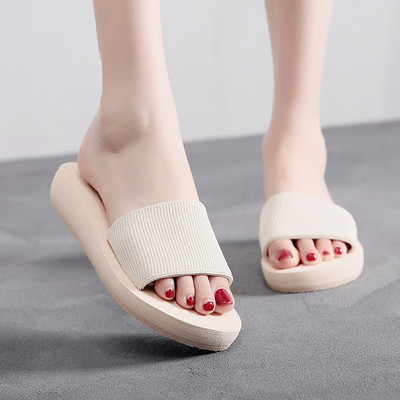 Дамски ежедневни чехли с равна подметка в два модела