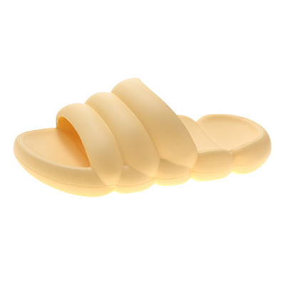 Дамски гумени чехли с равна подметка подходящи за баня