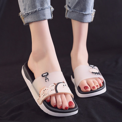 Нов модел дамски ежедневни чехли с равна подметка