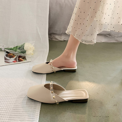 Ежедневни дамски чехли с капси