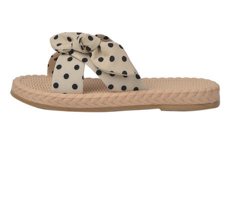 Papuci casual dama cu panglici