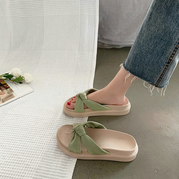 Papuci casual dama cu bretele din piele