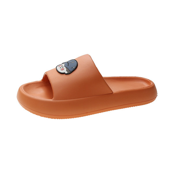 Papuci de damă din cauciuc cu talpă plate