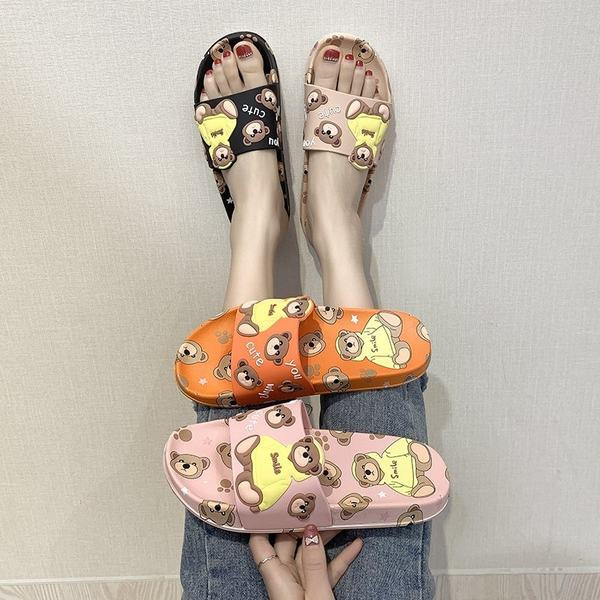 Дамски актуални чехли с неплъзгаща се подметка