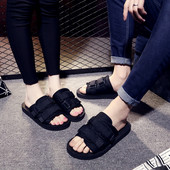 Ежедневни чехли в черен цвят подходящи за жени или мъже