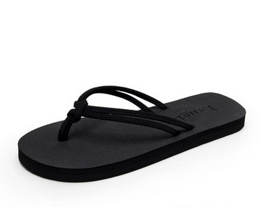 Стилни дамски чехли за през пръстите в четири модела