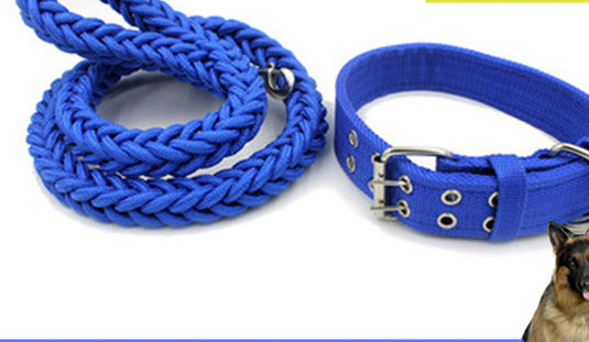 Каишка за кучета от текстил - четири цвята