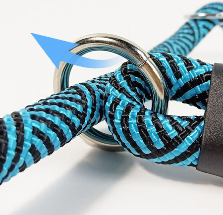 Текстилен нашийник и повод за кучета 2 в 1