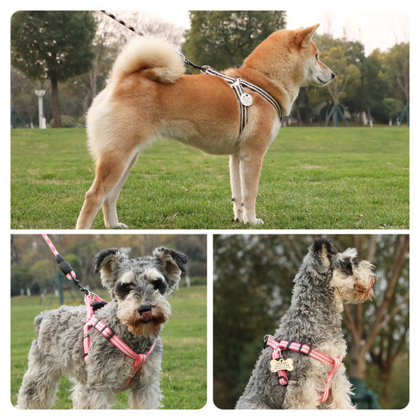 Нагръдник за кучета от текстил в няколко цвята