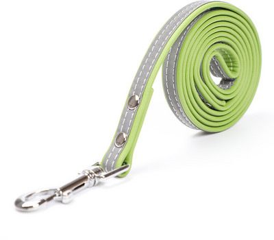 Нашийник или повод от еко кожа с метално закопчаване за кучета