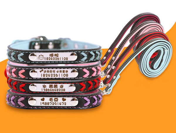 Кучешка каишка в различни цветове