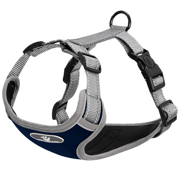 Кучешки нагръдник с емблема  пластмасово закопчаване и повод 