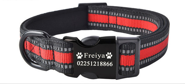 Текстилен нашийник за кучета