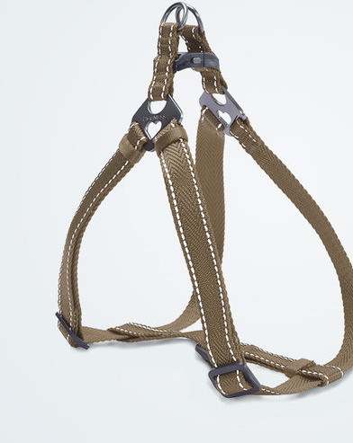 Текстилен нагръдник за кучета с повод