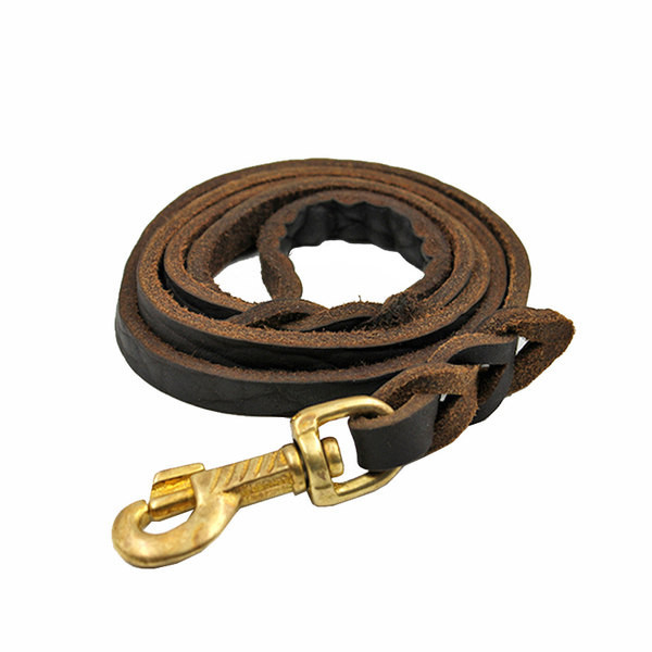 Кожена каишка за кучета