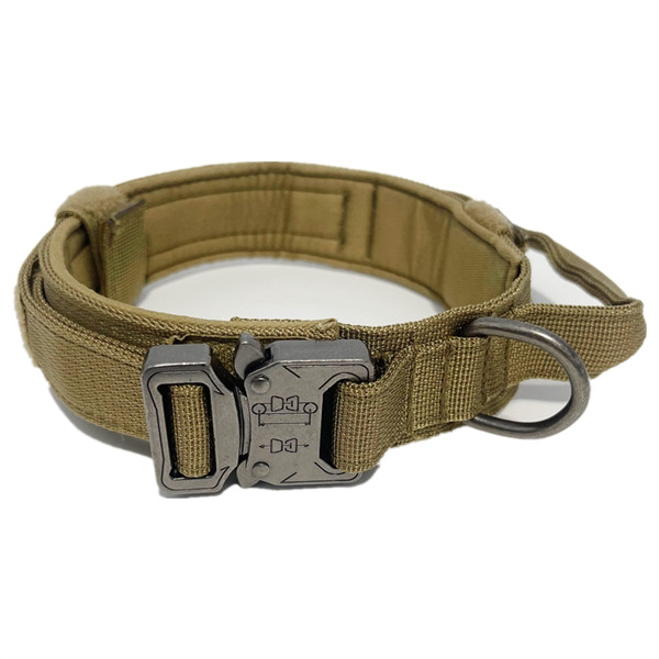 Guler textil cu clema metalica sau lesa cu parte elastica pentru caini