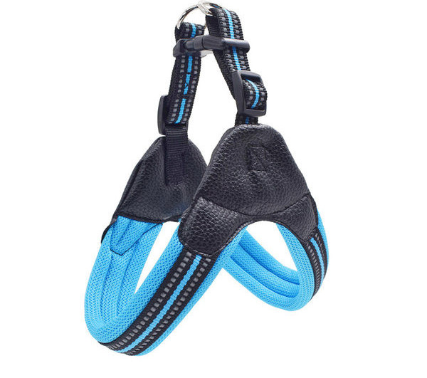 Bavetă și lesă pentru câini cu închizătoare metalică