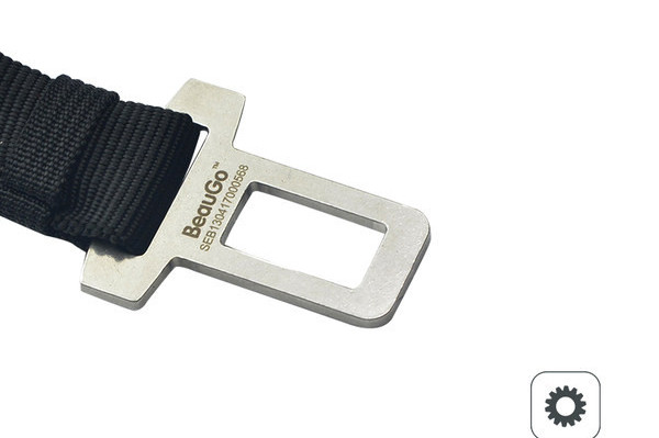 Lesa pentru caini din material textil cu prindere metalica