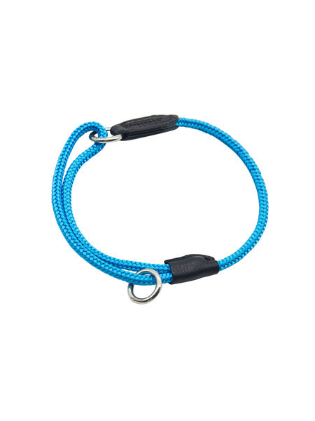 Каишка за кучета в син и оранжев цвят 