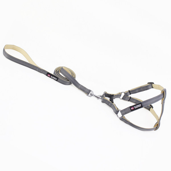 Нагръдник с повод за кучета от текстил