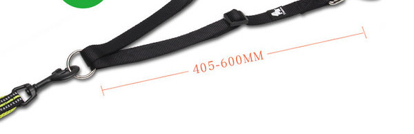 Двойна текстилна каишка за кучета