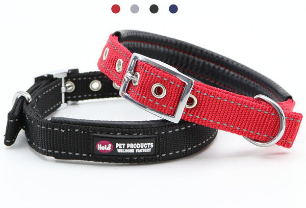 Guler reglabil pentru caini din textile