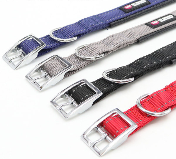 Guler reglabil pentru caini din textile