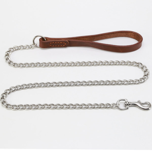 Lesa metalica din otel inoxidabil pentru caine