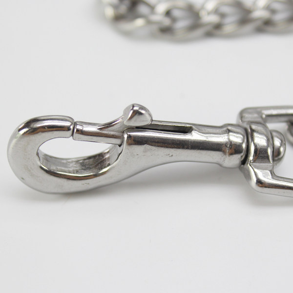 Lesa metalica din otel inoxidabil pentru caine