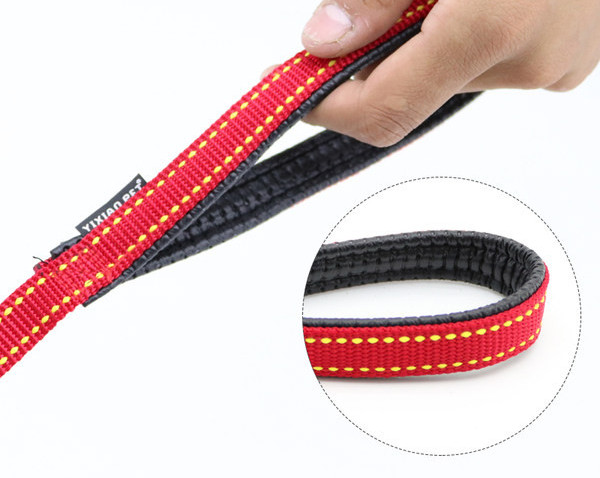 Lesa de caine textila cu parte elastica