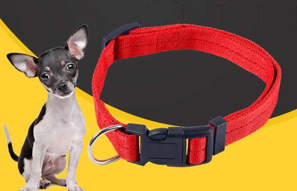 Guler pentru caine din material textil - reglabil