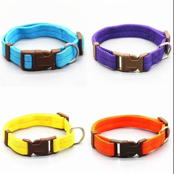 Lesa de caine din material textil cu inchizatoare din plastic