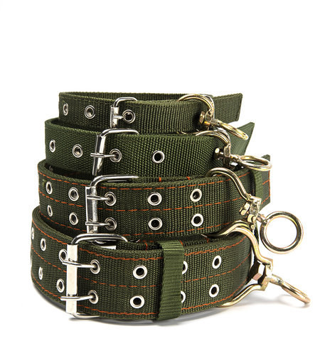 Guler de caine cu catarama metalica