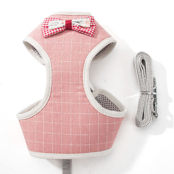 Bavete textil pentru câini cu panglică