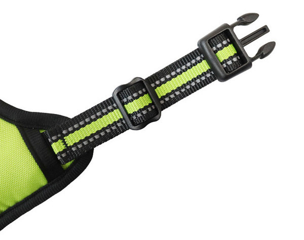 Ham textil pentru câini cu prindere din plastic