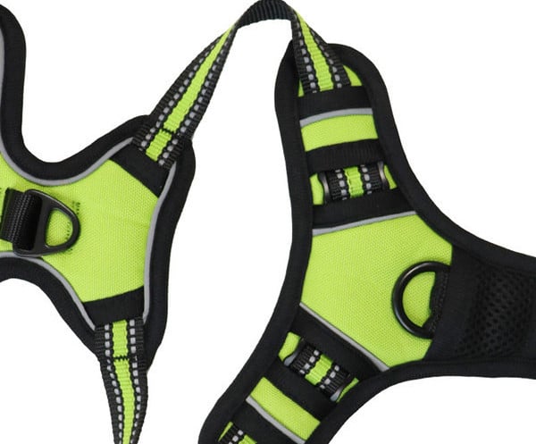 Ham textil pentru câini cu prindere din plastic