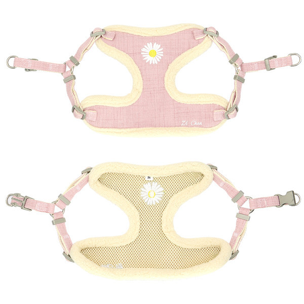 Ζώνη σκύλου με λουρί και κέντημα