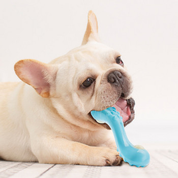 Гумена играчка за кучета в син цвят