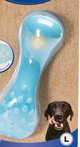 Λαστιχένιο παιχνίδι για σκύλους σε μπλε χρώμα
