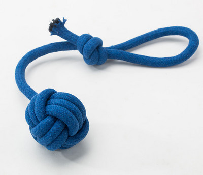 Minge de jucărie pentru câini cu lesă